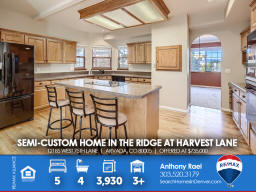 12185 West 75th Lane in Arvada CO 80005 : Semi-Custom Two-Story Advocate Home in The Ridge at Harvest Lane